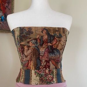 Tapestry Bustier Corset Bridgerton